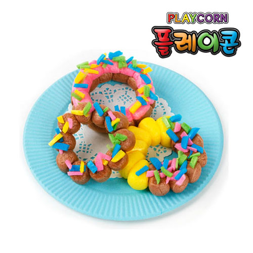 플레이콘 도넛 집콕 미술놀이 만들기 키트 시니어미술 복지 돌봄